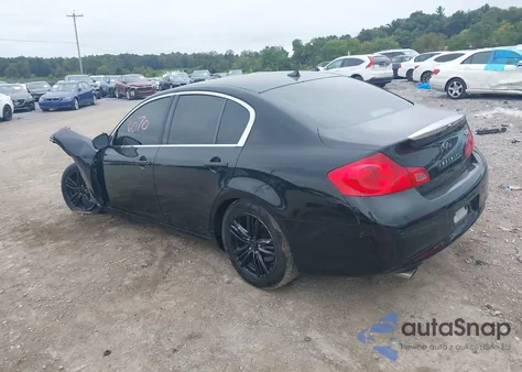 2013 Infiniti G37 z USA, uszkodzony, nr VIN JN1CV6AR5DM750946